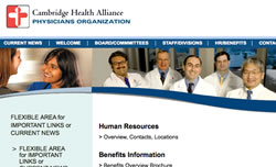 Cambridge Health Alliance Internal Website